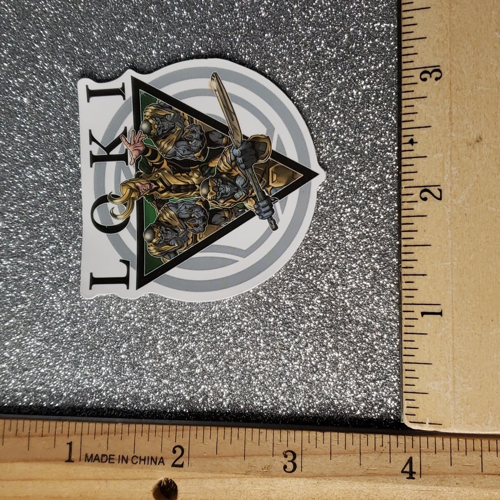 MARVEL Loki Comic Waterproof Sticker - Picture 2 of 8